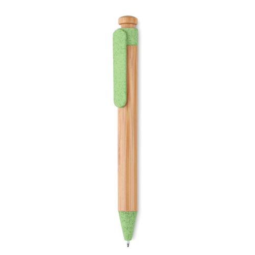 Kugelschreiber aus Bambus und Weizenstroh - Bild 1